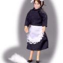 Image of Dollhouse Miniature Maid W/Outfit