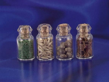 Image of Dollhouse Miniature Spice Seed Jars