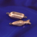 Image of Dollhouse Miniature Copper Cast Plates