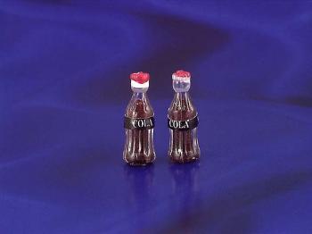 Image of Dollhouse Miniature Pop Bottles