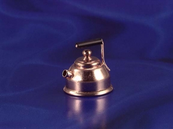 Image of Dollhouse Miniature Copper Teapot