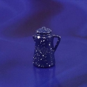 Image of Dollhouse Miniature Blue Spatterware Pitcher