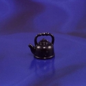 Image of Dollhouse Miniature Black Tea Kettle