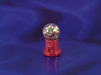 Image of Dollhouse Miniature Table Top Gumball Machine