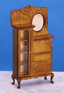 Image of Dollhouse Miniature Walnut Side-by-side.