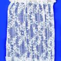Image of Dollhouse Miniature Curtains: Flowered Lace Sheer, White BB50002