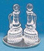 Image of Dollhouse Miniature Oil & Vinegar Cruets