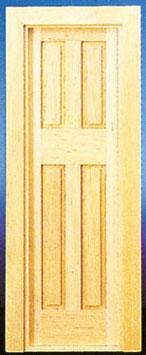 Image of Dollhouse Miniature Narrow Inside Door w/Trim CLA70133