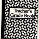 Image of Dollhouse Miniature Teacher's Grade Book w/Red Pencil