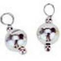 Image of Dollhouse Miniature Silver Ornaments