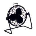 Image of Dollhouse Miniature Black Tilt Fan