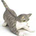 Image of Dollhouse Miniature Gray Cat FCA1017G