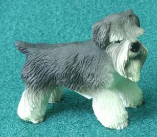 Image of Dollhouse Miniature Schnauzer FCA1126