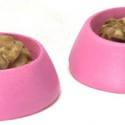 Image of Dollhouse Miniature Pink Dog Dishes FCA1135PK