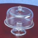 Image of Dollhouse Miniature Cake Stand w/Cover FCA1178