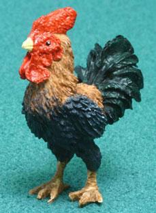 Image of Dollhouse Miniature Rooster FCA1637