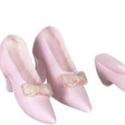 Image of Dollhouse Miniature Pink Shoes & Purse FCA2541PK
