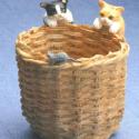 Image of Dollhouse Miniature Cats & Mouse FCA2563