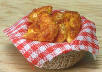 Image of Dollhouse Miniature Fried Chicken FCA2579