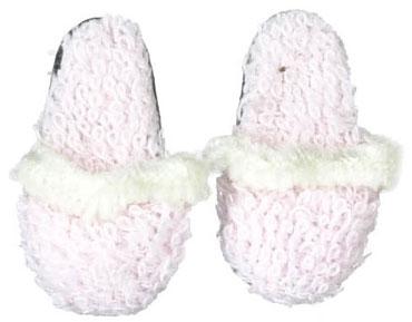Image of Dollhouse Miniature Pink Slippers FCA2729PK