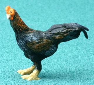 Image of Dollhouse Miniature Rooster FCA283