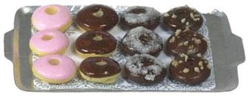 Image of Dollhouse Miniature Doughnuts FCA2928