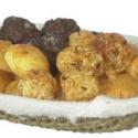 Image of Dollhouse Miniature Pastry in Basket FCA2930