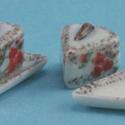 Image of Dollhouse Miniature Cheese Dish w/Cover FCA3005