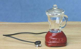 Image of Dollhouse Miniature Red Juice Blender FCA3110RD