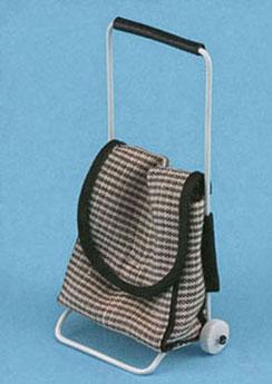 Image of Dollhouse Miniature Tote Bag w/Wheels FCA3115