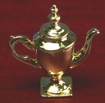 Image of Dollhouse Miniature Gold Coffee Pot FCA3224GD