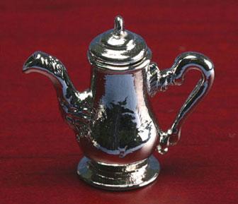 Image of Dollhouse Miniature Silver Coffee Pot FCA3286