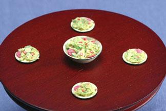 Image of Dollhouse Miniature Country Salad Set FCJU1035