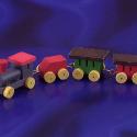 Image of Dollhouse Miniature Train Set