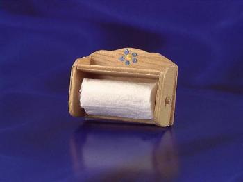 Image of Dollhouse Miniature Paper Towels & Holder