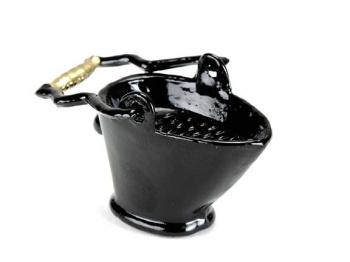 Image of Dollhouse Miniature Coal Bucket
