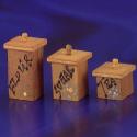Image of Dollhouse Miniature Canister Set