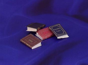 Image of Dollhouse Miniature Book Set, 4Pc