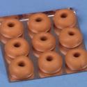 Image of Dollhouse Miniature Donuts On Tray