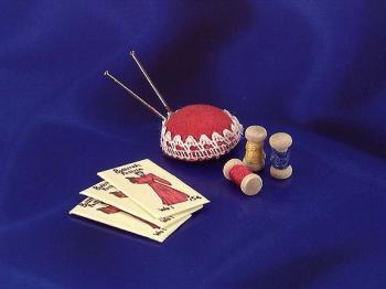 Image of Dollhouse Miniature Sewing Set