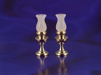 Image of Dollhouse Miniature Kerosene Lamp, 2/Pk