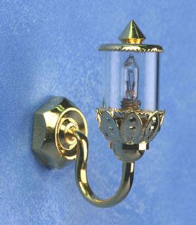 Image of Dollhouse Miniature Ornate Coach Wall Lamp MH45127