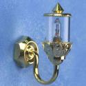 Image of Dollhouse Miniature Ornate Coach Wall Lamp MH45127