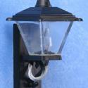 Image of Dollhouse Miniature Black Coach Lamp MH609