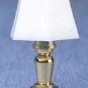 Image of Dollhouse Miniature Bedroom Table Lamp MH662
