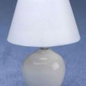 Image of Dollhouse Miniature Glazed Ceramic Table Lamp MH709