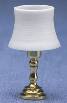 Image of Dollhouse Miniature Beveled Shade Table Lamp MH757