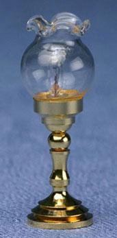 Image of Dollhouse Miniature Clear Globe Table Lamp MH759
