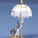 Image of Dollhouse Miniature Child's Lamp, Elephant MH796