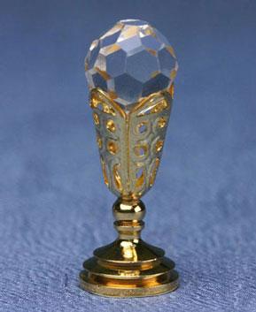 Image of Dollhouse Miniature Table Lamp, Crystal Ice MH835